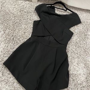 ELLIAT black romper dress.